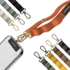 The MAGEASY 20mm STRAP collection features a variety of vibrant colors, including orange, starlight, misty blue, black, concrete gray, army green, mustard yellow, khaki, and black.